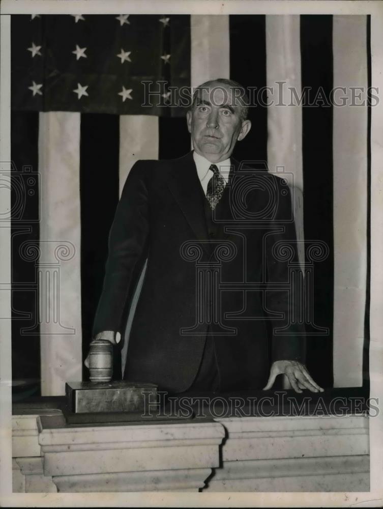 1936 Press Photo WIlliam Bankhead, Speaker of the House - nee26757 - Historic Images