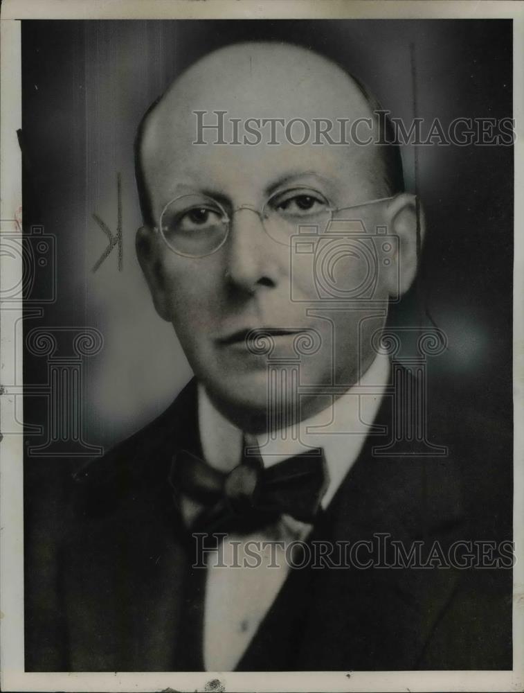 1937 Press Photo Fred Morgan Kirby of 5 and 10 Pioneer Woolworth - nee32034 - Historic Images