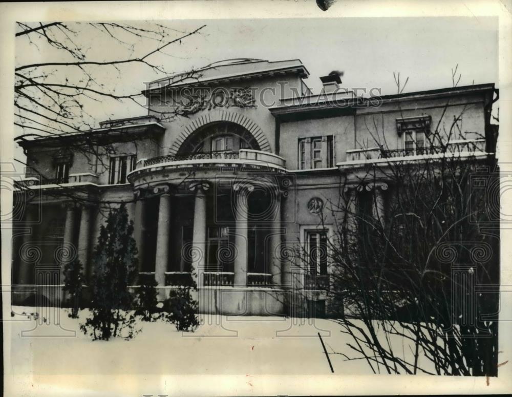 1934 Press Photo U.S. Embassy in Moscow - Historic Images