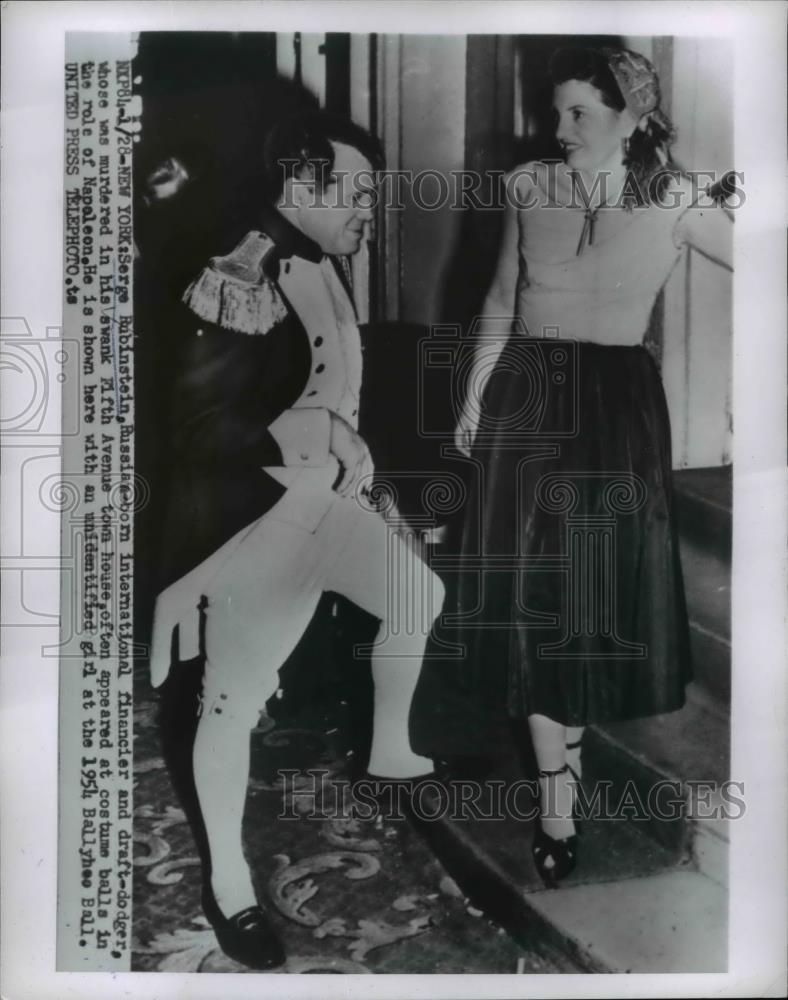 1955 Press Photo Serge Robinstein Russian Born Was Murdered - nee29272 - Historic Images