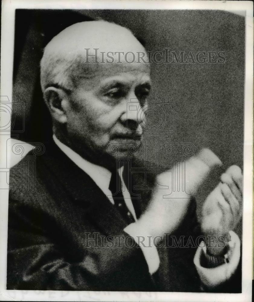 1970 Press Photo Ahmed Touken, Prime Minister of a new civilian government - Historic Images