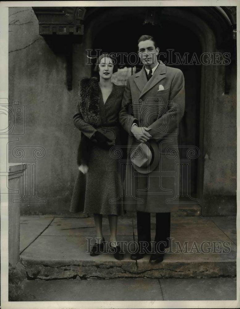 1931 Press Photo Rebecca Willimas Tenney Francis Shields Second Ranking Tennis - Historic Images