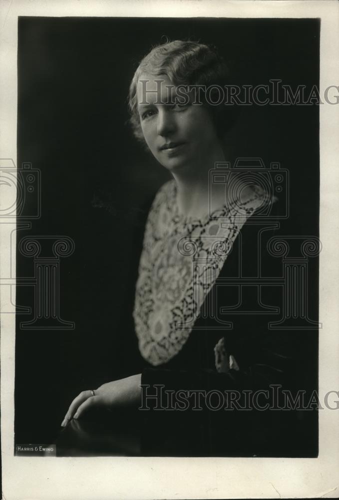 1929 Press Photo Mrs WS Volvia - Historic Images