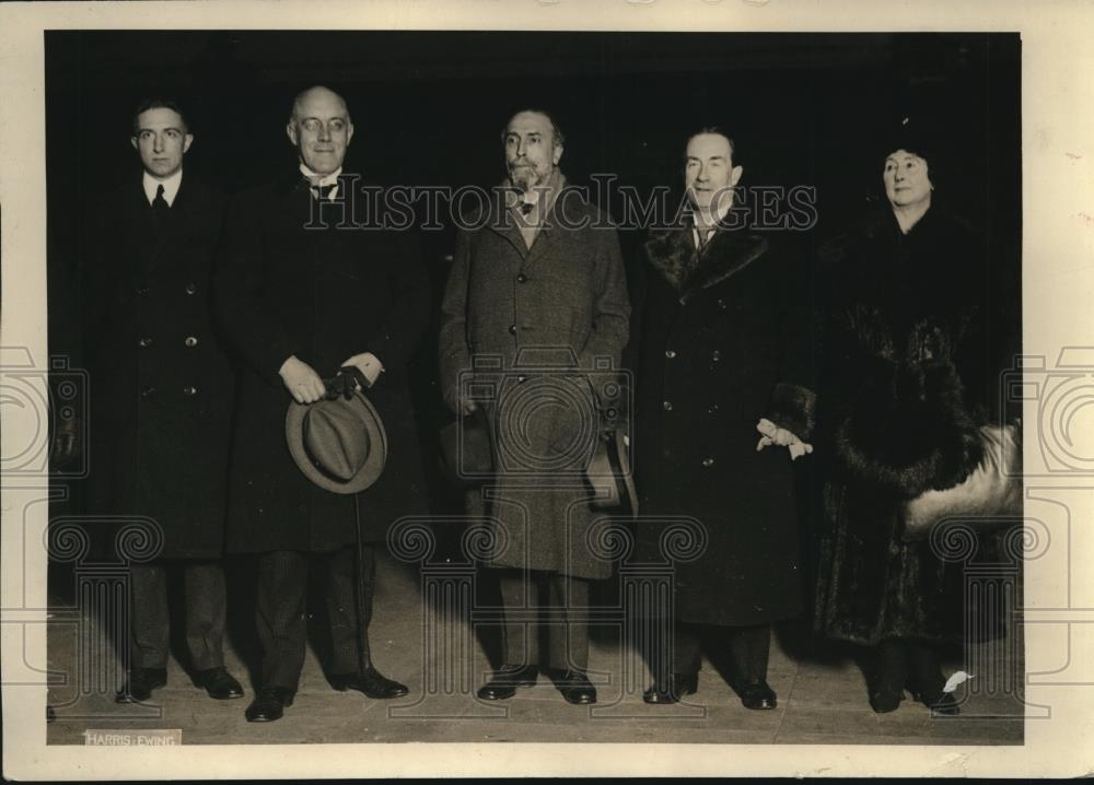 1923 Press Photo British debt collectors Washington DC - Historic Images