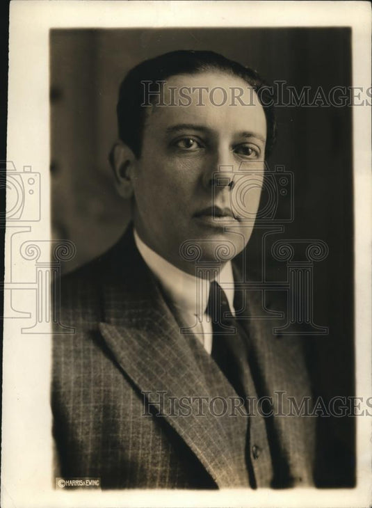 1919 Press Photo Juan Carlos Blanco Minister from Uruguay to Paris - Historic Images