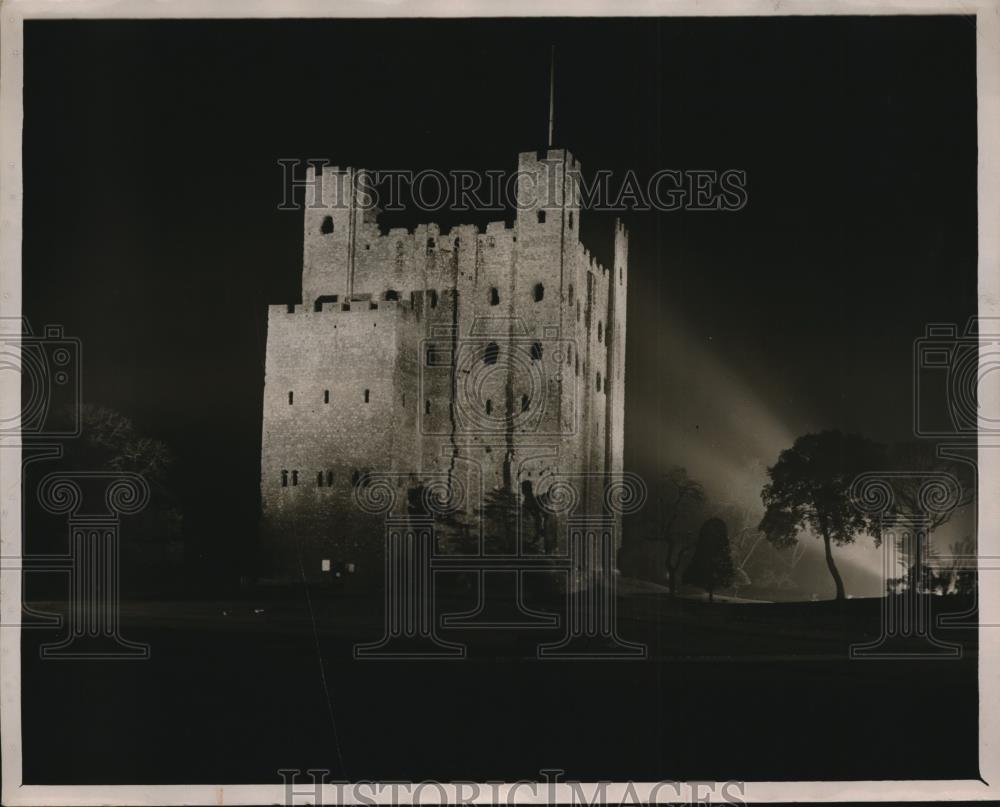 1931 Press Photo The Rochester Castle in Kent, England - Historic Images