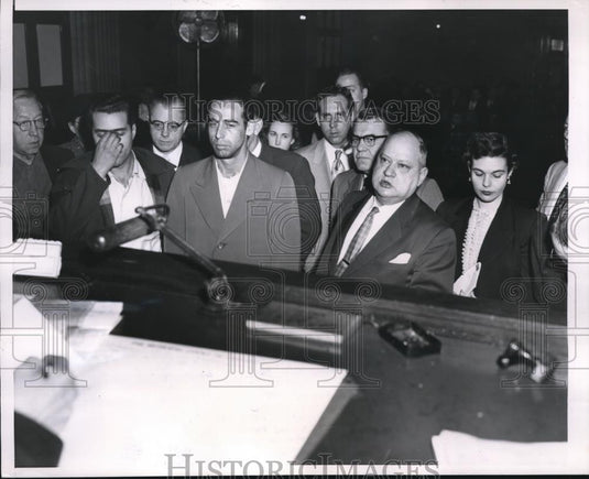 1955 Press Photo Gary Lewis Faces Charges of Child Stealing & Abduction - Historic Images