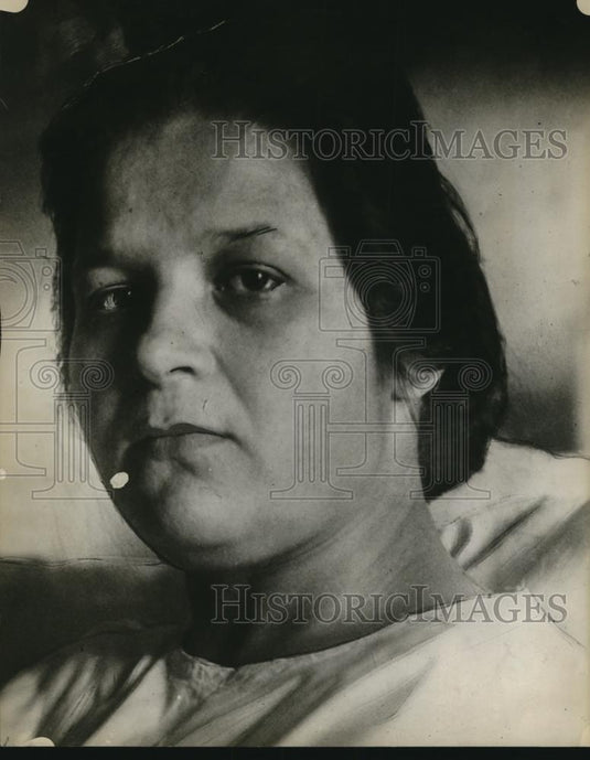 1922 Press Photo Mrs. Sam Smith, Involved in Hospital Baby Mix-Up, Cleveland - Historic Images