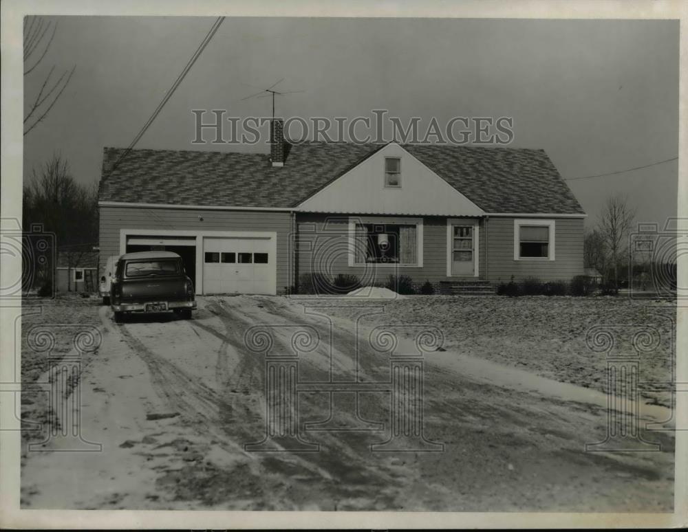 1959 Press Photo Home of Roy Kifer, 34253 White Rd in Willowby Hills - Historic Images