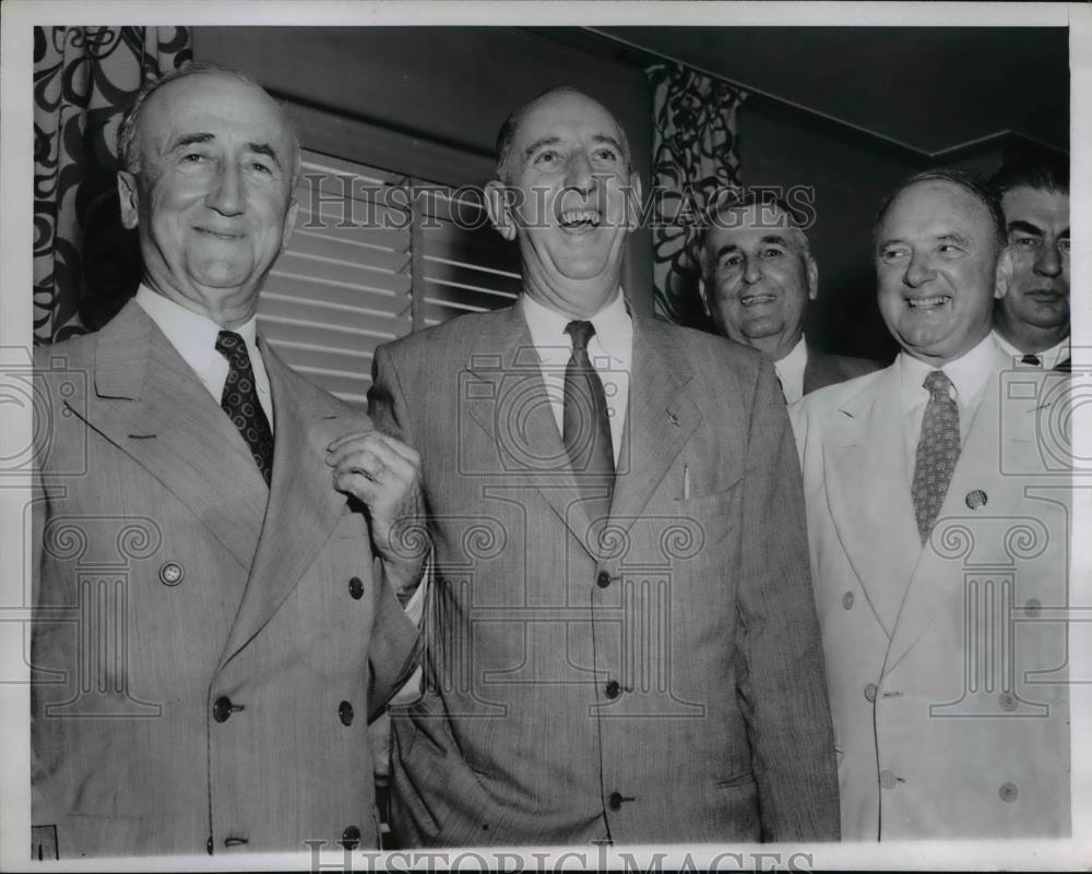 1952 Press Photo Senator Richard B Russell of Georgia &amp; Governor Byrnes of SC - Historic Images