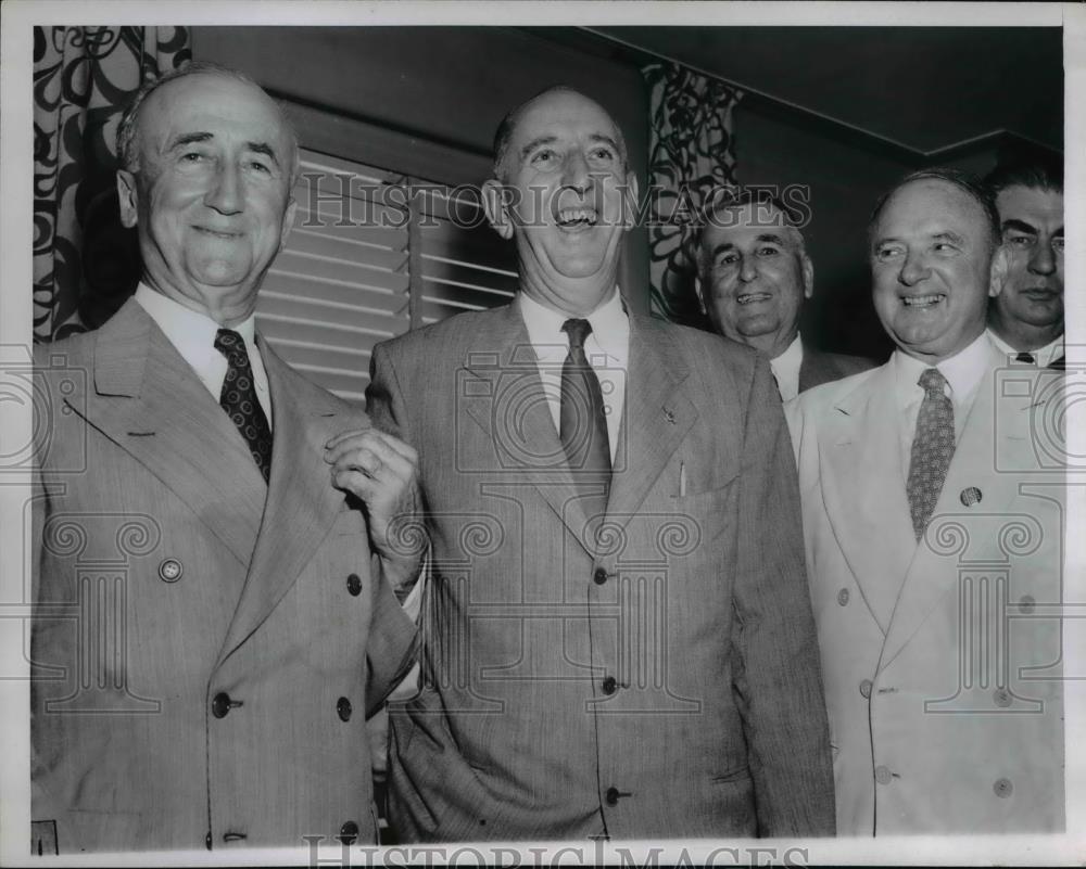 1952 Press Photo Senator Richard B Russell of Georgia & Governor Byrnes of SC - Historic Images