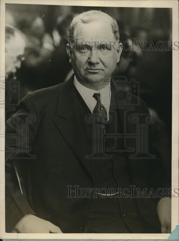 1926 Press Photo Hugh S. Magill, Senate Hearing Witness - Historic Images