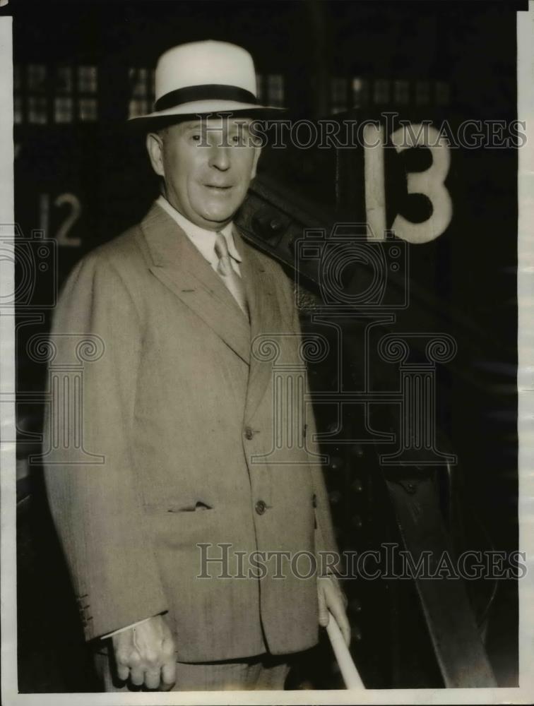 1932 Press Photo John J Raskob Chairman of Democratic National Committee - Historic Images