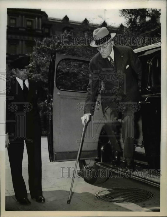 1940 Press Photo of General of the Army John J. "Black Jack" Pershing. - Historic Images