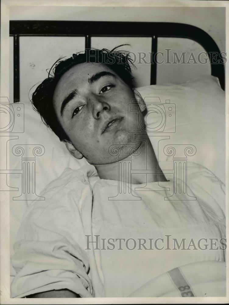 1940 Press Photo John McCormack in Hospital - Historic Images