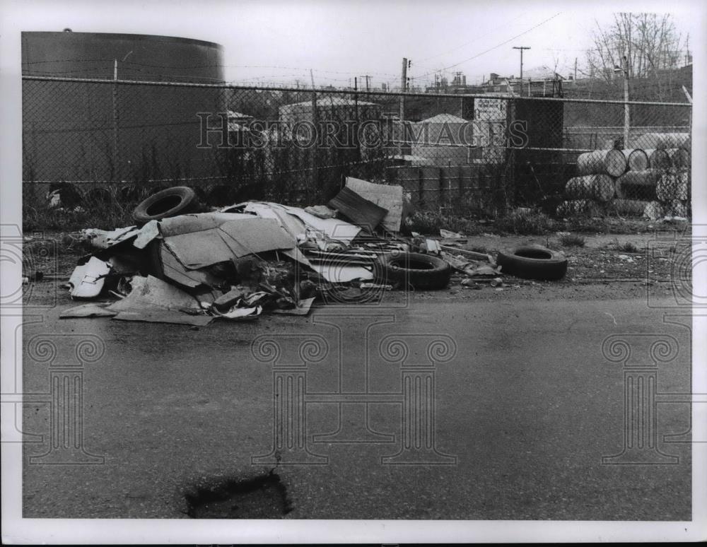 1978 Press Photo The Train Avenue in Scranton - Historic Images