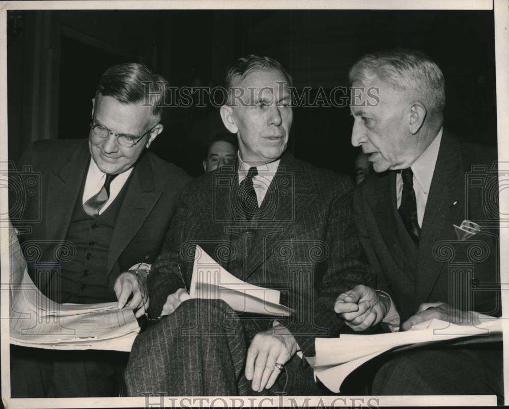 1940 Press Photo General George C Marshall Army Chief Staff & Brig General Gasse - Historic Images