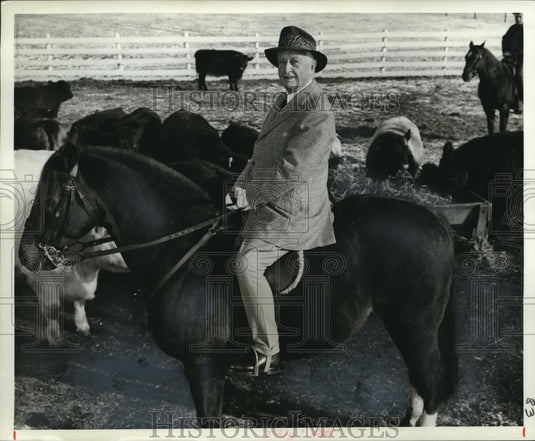 1966 Press Photo of Cyrus Eaton. - Historic Images