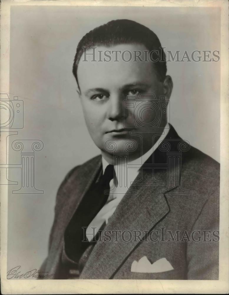 1951 Press Photo Councilman Jack P. Russel, 16th Ward - Historic Images