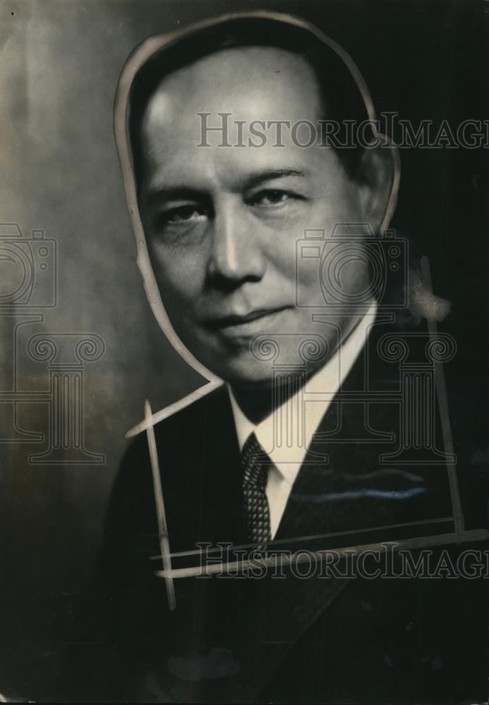 1931 Press Photo Enrique Olaya Herrera President of Columbia, amateur photoist - Historic Images