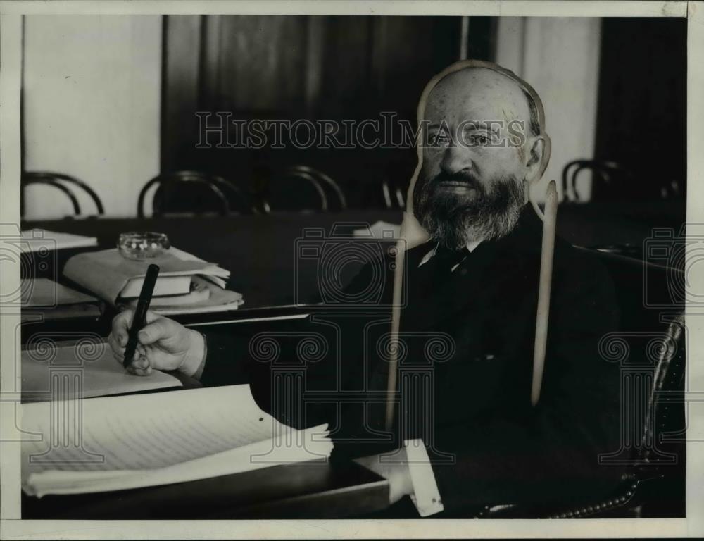 1930 Press Photo Congressman George Holden Tinkham of Massachusetts - Historic Images