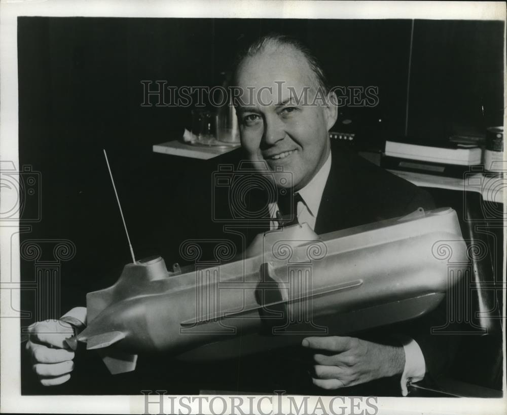 1960 Press Photo J. Louis Reynolds Vice President of Reynolds Metals - Historic Images