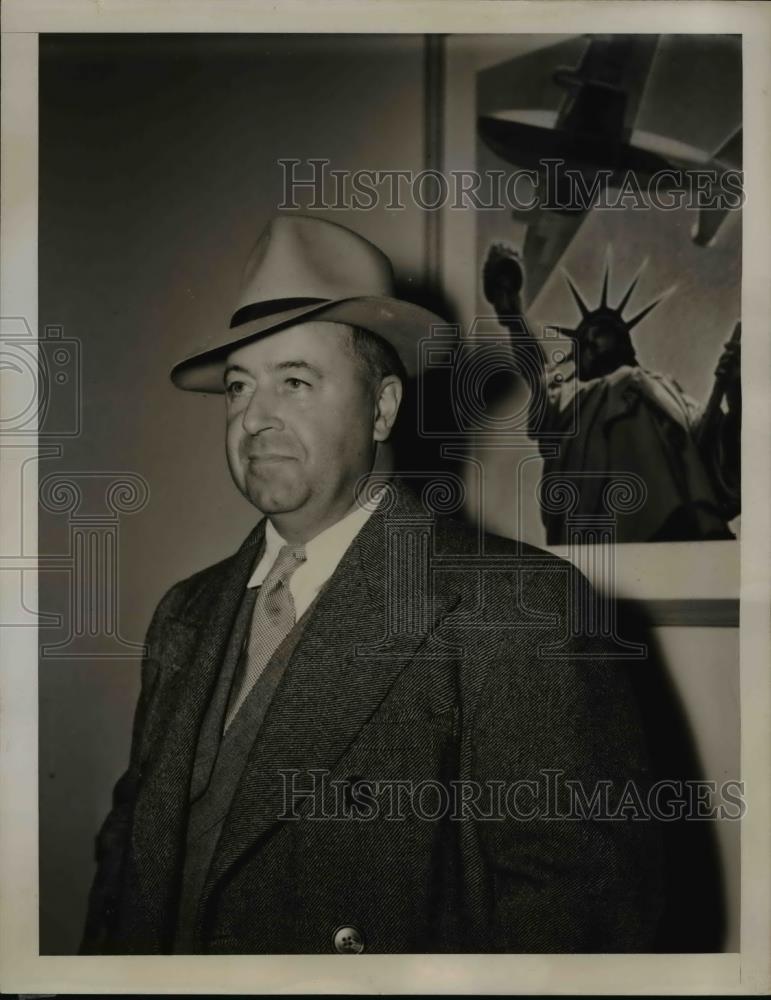 1940 Press Photo Axel C. Wickham Secy, of the British Air Ministry - Historic Images