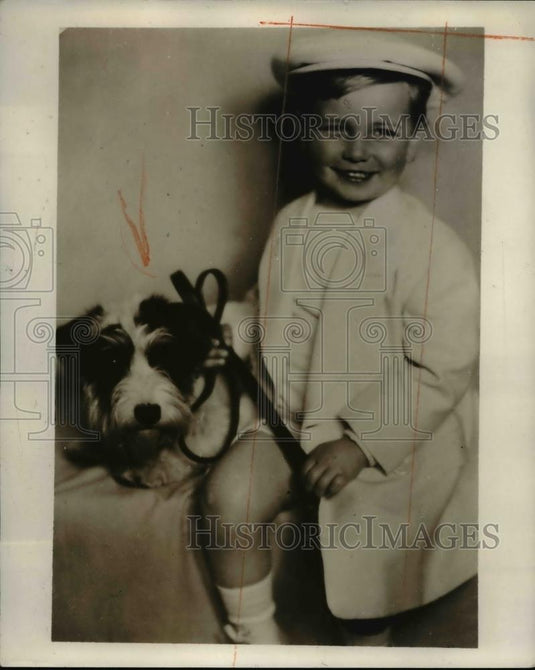 1931 Press Photo Belgium's Best Looking Boy Maguiny of Brussels - Historic Images
