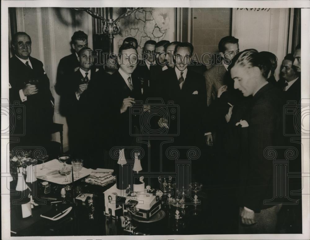 1938 Press Photo The Comte De Paris, son of the Duc De Guise in Comte de Paris - Historic Images