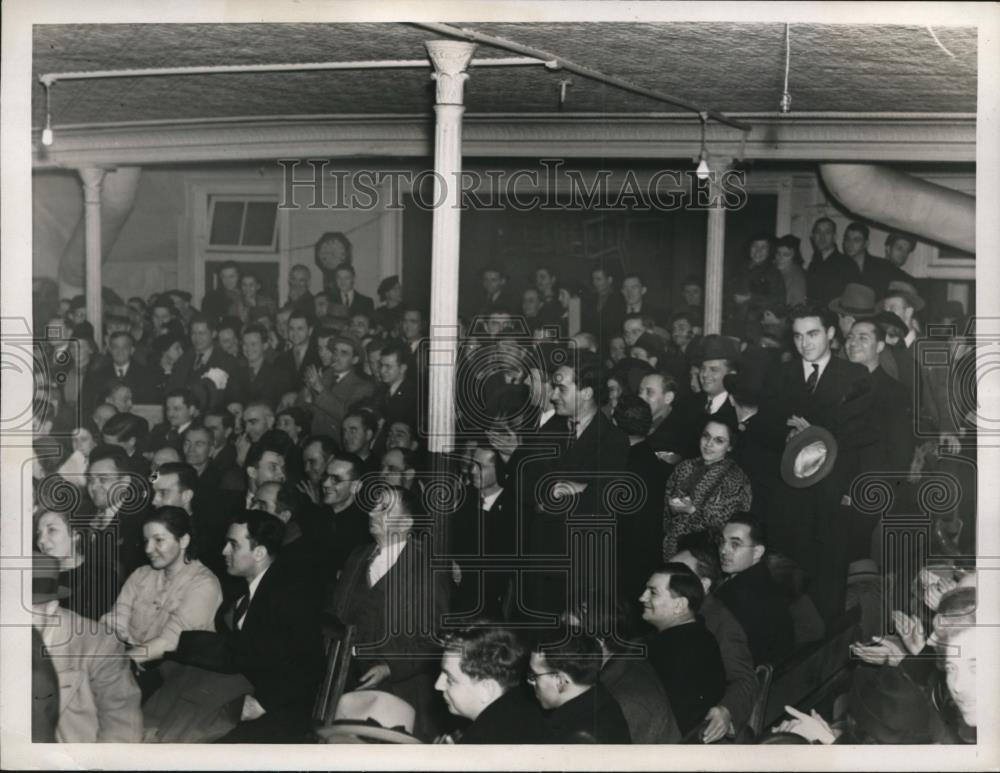 1937 Press Photo The meeting of the Workers Defense League - Historic Images