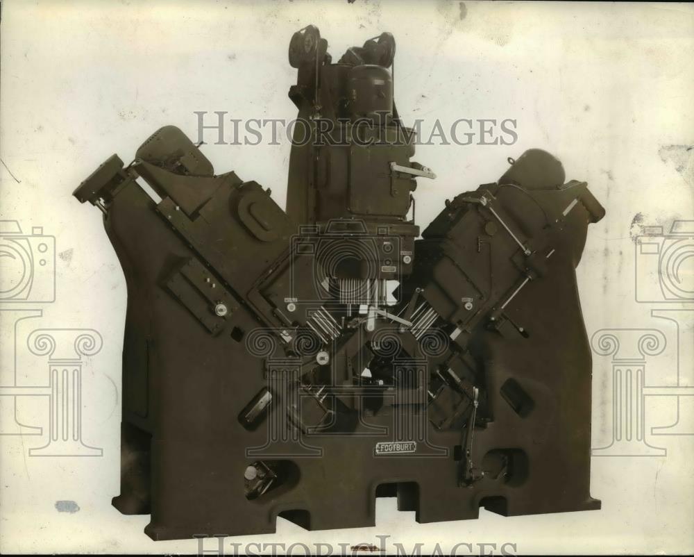 1935 Press Photo Drill Press Machine - nee34931 - Historic Images