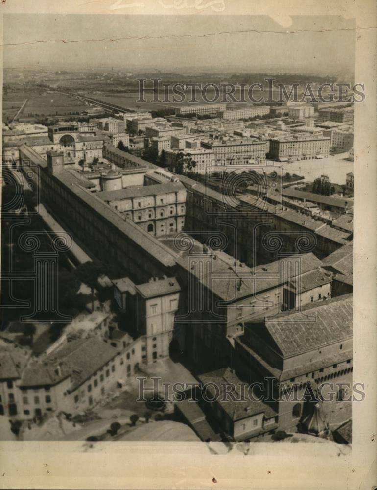 1926 Press Photo Aerial view of Vatican in Rome Italy - Historic Images