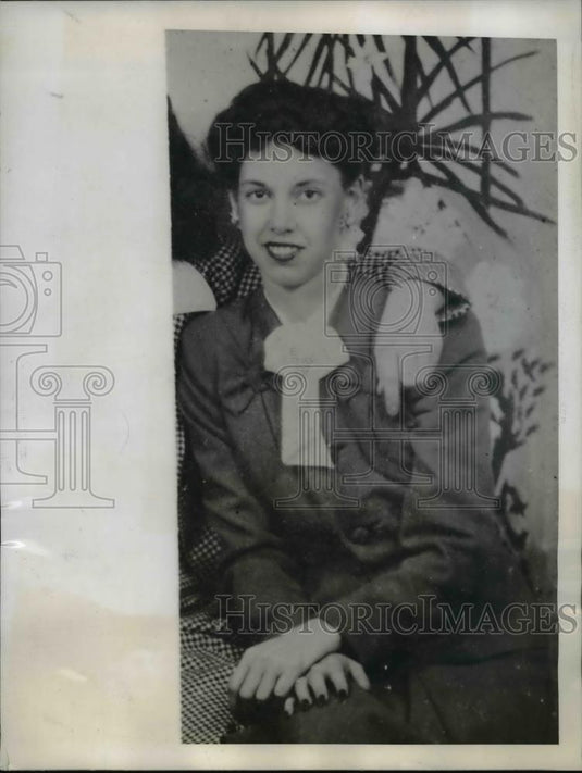 1947 Press Photo Mrs. Jeanette Royman wife of R.M. Rayman who was found slain - Historic Images