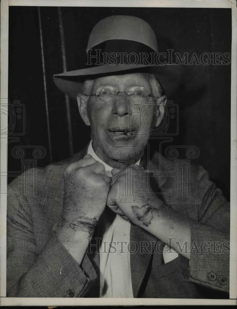 1933 Press Photo Henry F. Wood, San Francisco Hostage Victim - nee25477 - Historic Images