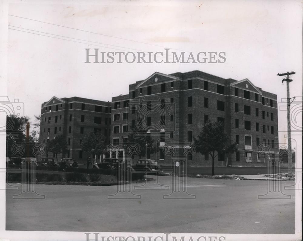 1946 Press Photo Park Avenue, South Moreland Boulevard, Shaker Heights Cleveland - Historic Images