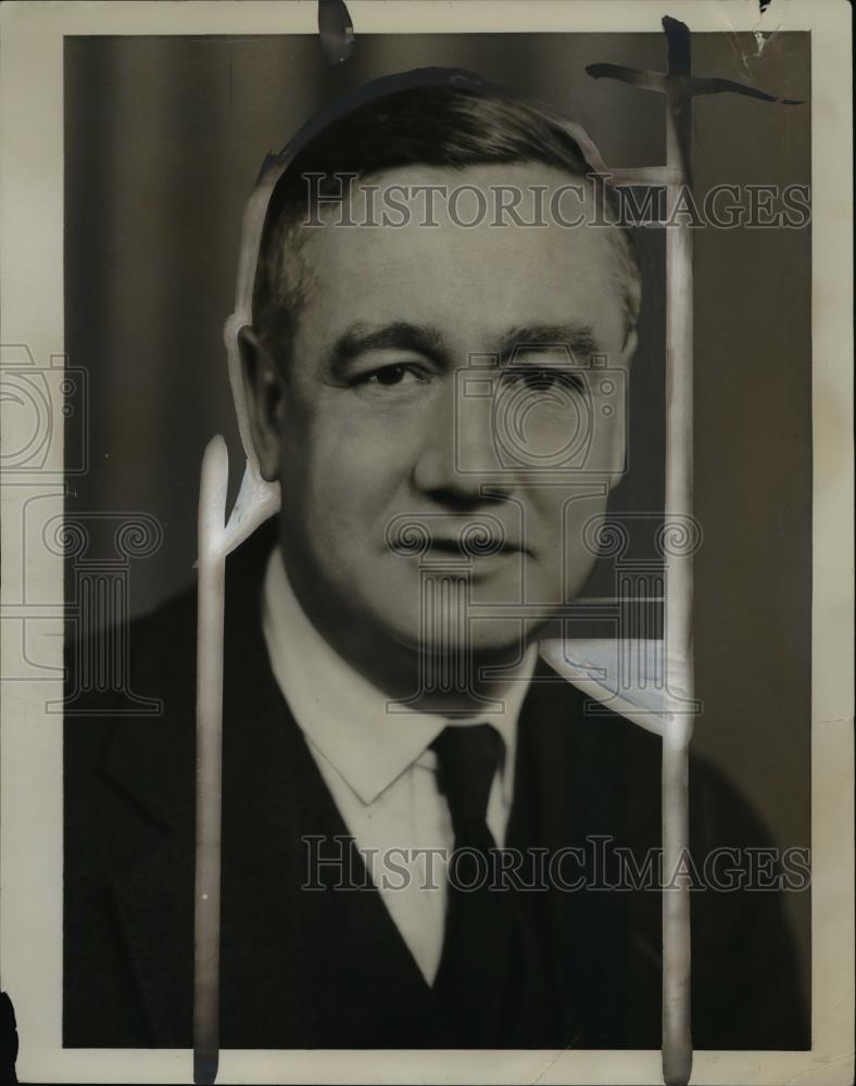 1928 Press Photo H C Cormette, author - nee38202 - Historic Images