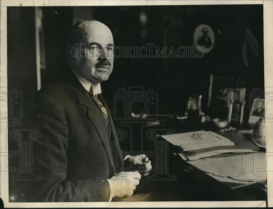 1924 Press Photo Oskar Hergt Chancollorship by Herr Stresseman - Historic Images