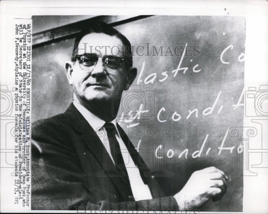 William R Rusk Assoc Professor Pf Physics University Of Tennessee - nee27391 - Historic Images
