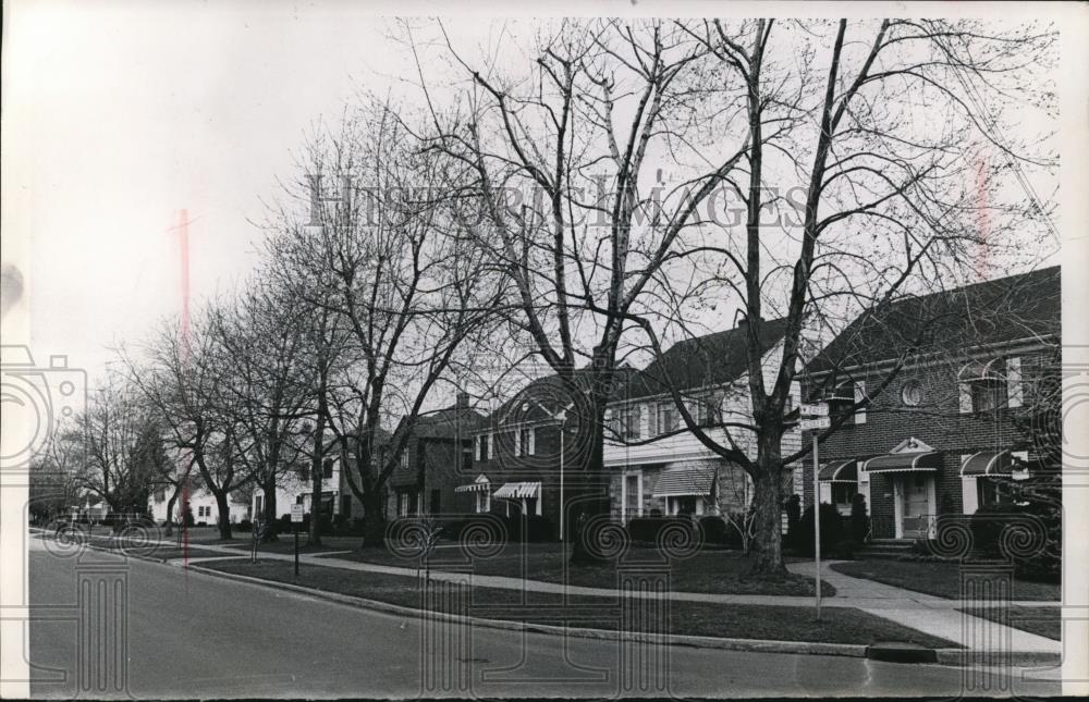 1955 Press Photo Fairview Park on Hillsdale Avenue - nee34440 - Historic Images