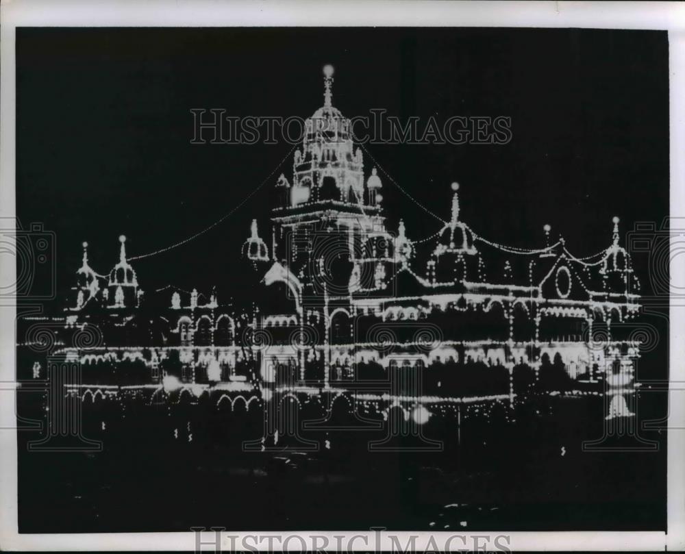 1955 Press Photo Western Railway HQ in Bombay - Historic Images