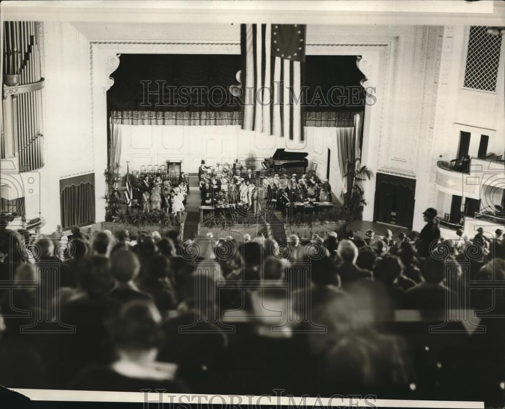 1926 Press Photo The gathering of the Daughters of the American Revolution - Historic Images