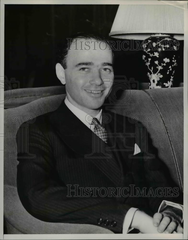 1938 Press Photo Henry J. Kaiser - nee32064 - Historic Images