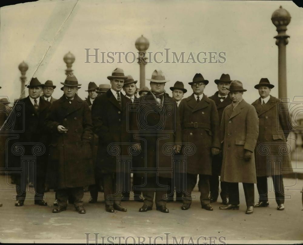 1924 Press Photo John Lewis and the United Mine workers - nee35101 - Historic Images
