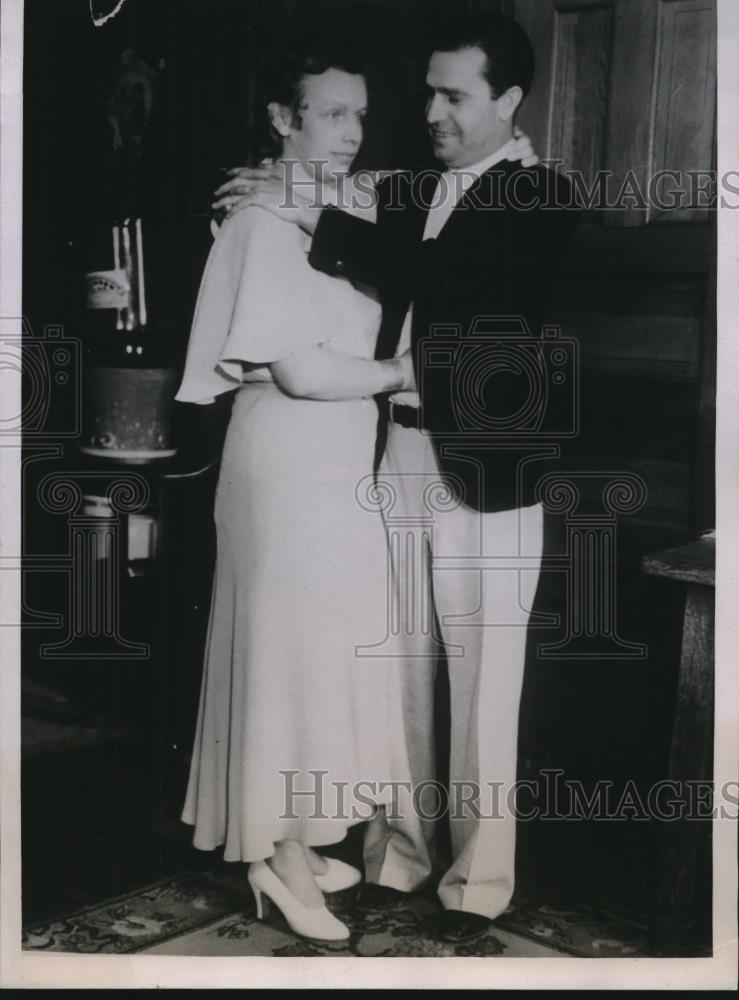 1935 Press Photo Oscar H Robson &amp; Former Wife Margaret to Assist at His Trial - Historic Images