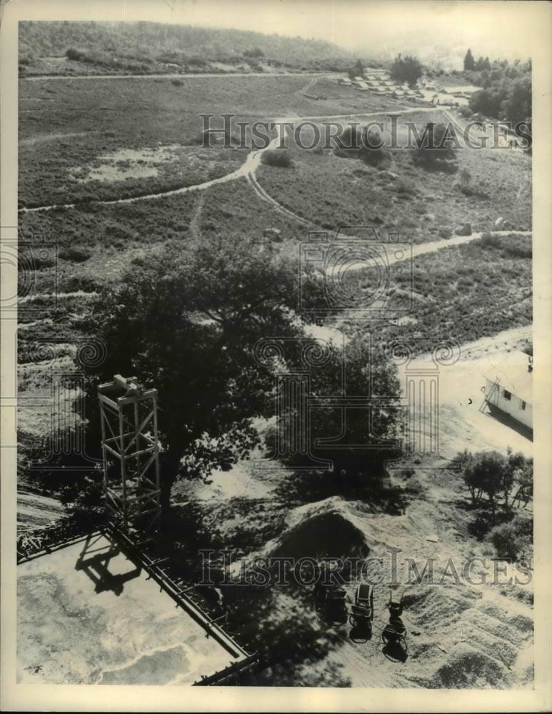 1936 Press Photo Mount Palomar-Location of World's Largest Telescope - Historic Images