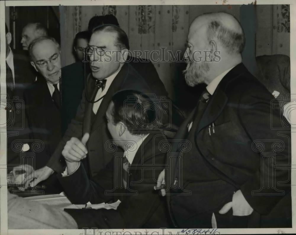 1941 Press Photo Congressman George Holden Tinkham of Massachusetts - Historic Images