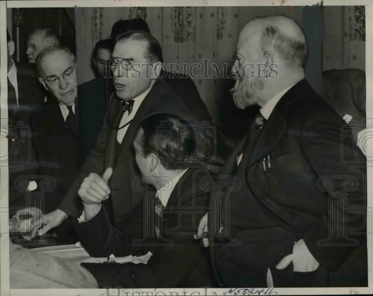 1941 Press Photo Congressman George Holden Tinkham of Massachusetts - Historic Images