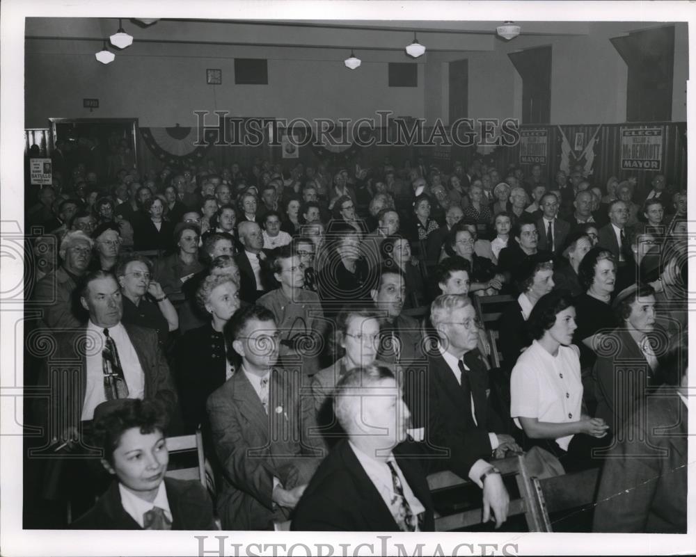 1951 Press Photo Bill M. Dermott Campaign - Historic Images