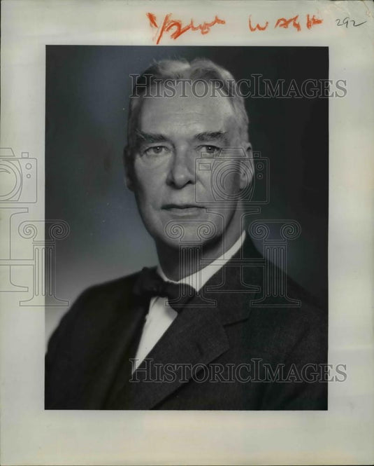 1959 Press Photo Sec of State Christian A> Herter Paris NATO - Historic Images