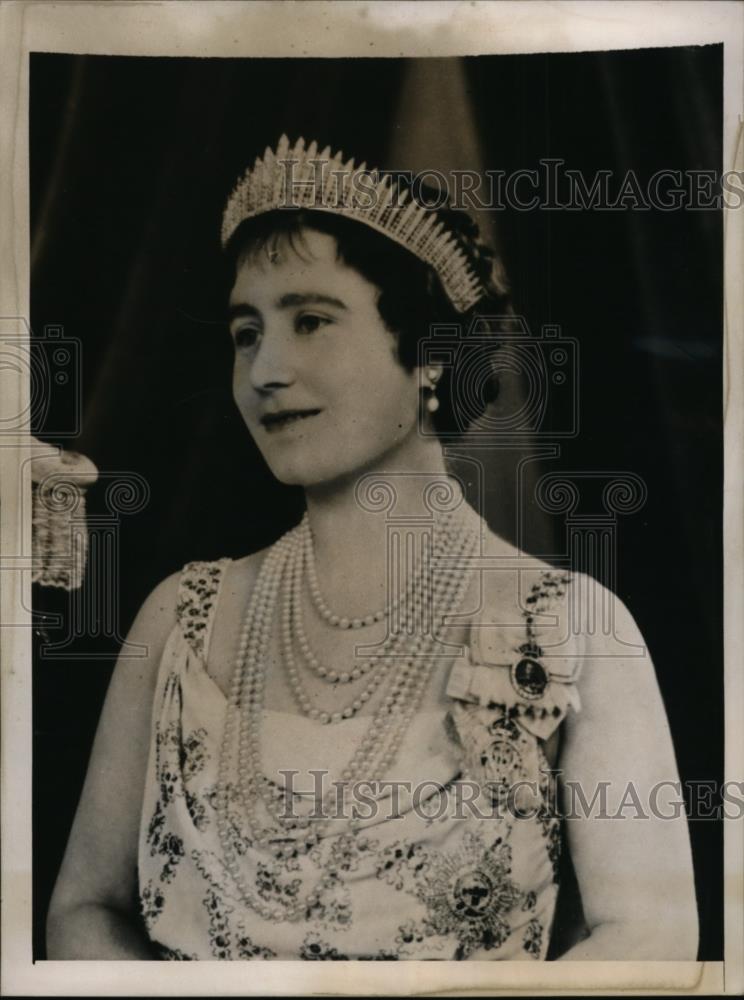 1939 Press Photo Queen Elizabeth of England - Historic Images